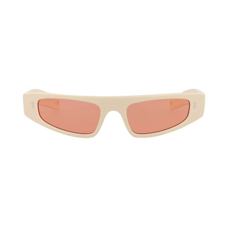 Gucci Cat Eye Sunglasses Ivory/Red