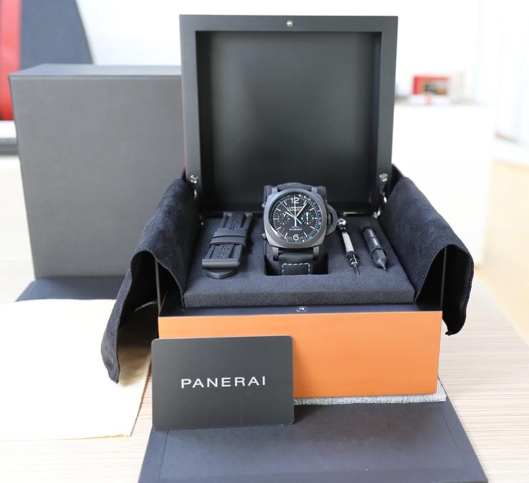 Panerai Luminor Yachts Challenge 44mm Flyback Chronograph Ceramic PAM 00788 New Full Set