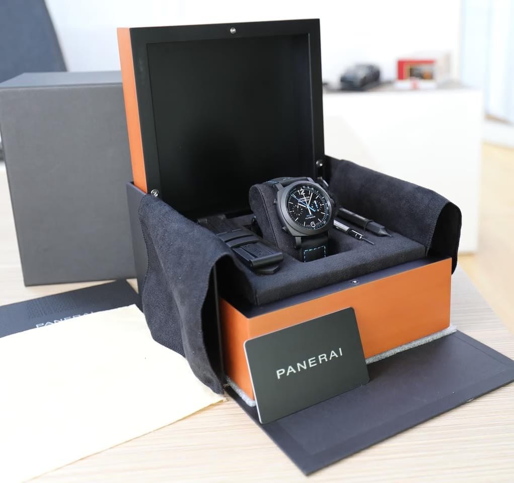 Panerai Luminor Yachts Challenge 44mm Flyback Chronograph Ceramic PAM 00788 New Full Set