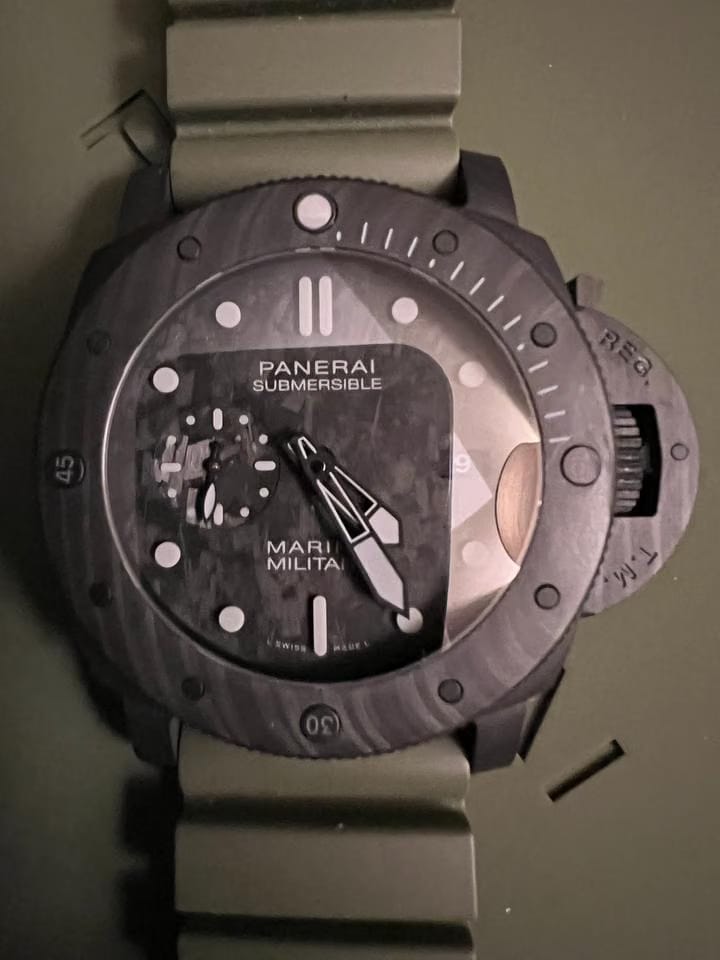 Panerai Luminor Submersible Luminor Submersible Carbotech 3-day automatic power reserve