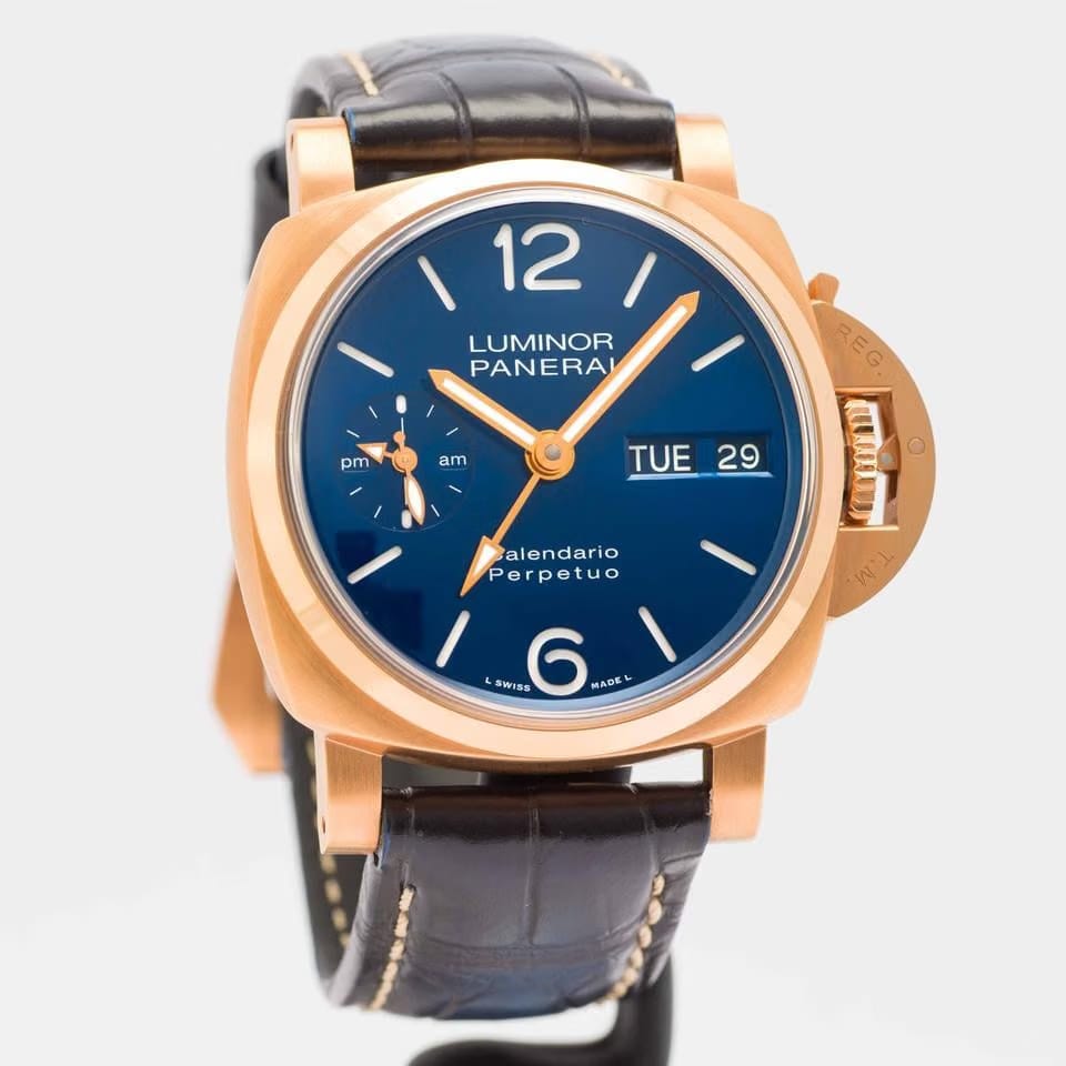 Panerai Luminor Perpetual Calendar GMT Goldtech 44mm (PAM00742) BOX & PAPERS 2024