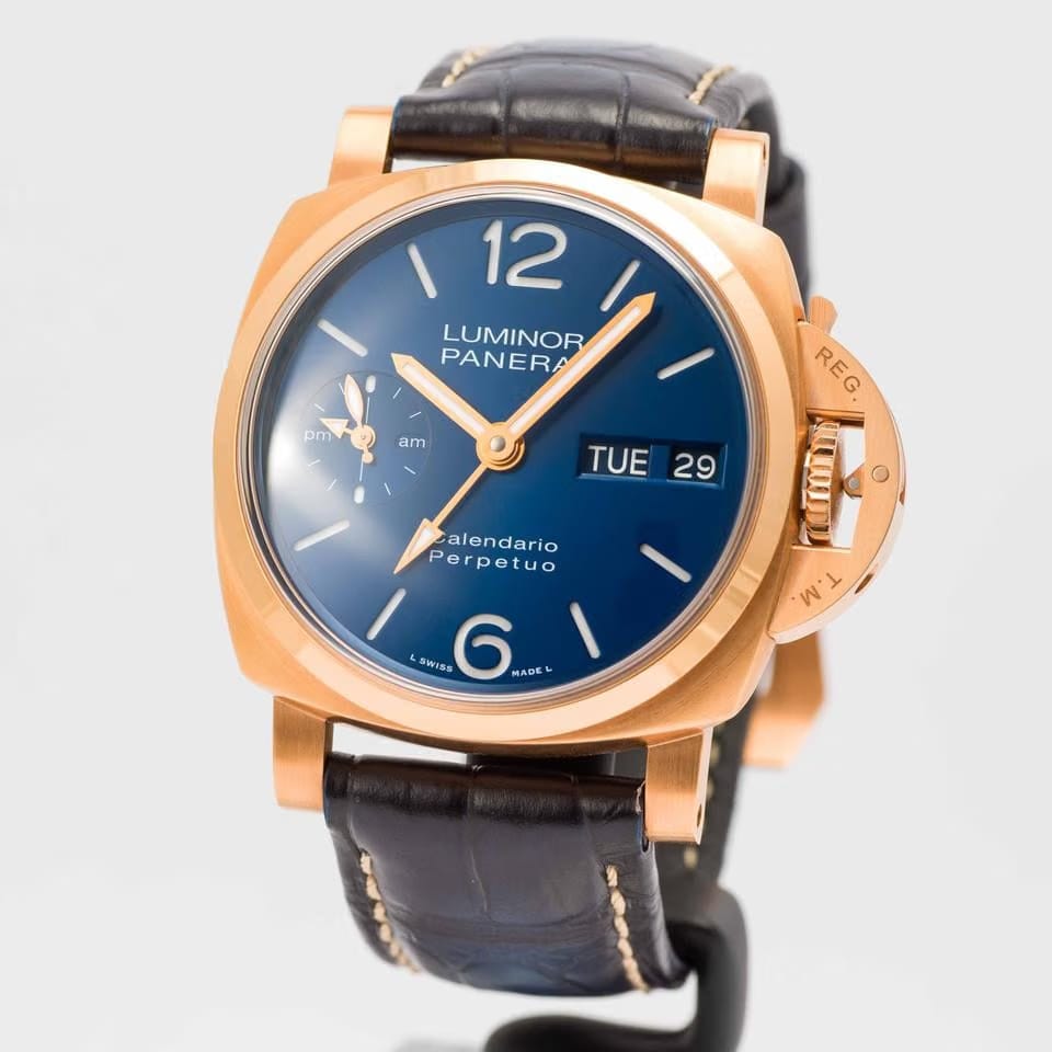 Panerai Luminor Perpetual Calendar GMT Goldtech 44mm (PAM00742) BOX & PAPERS 2024