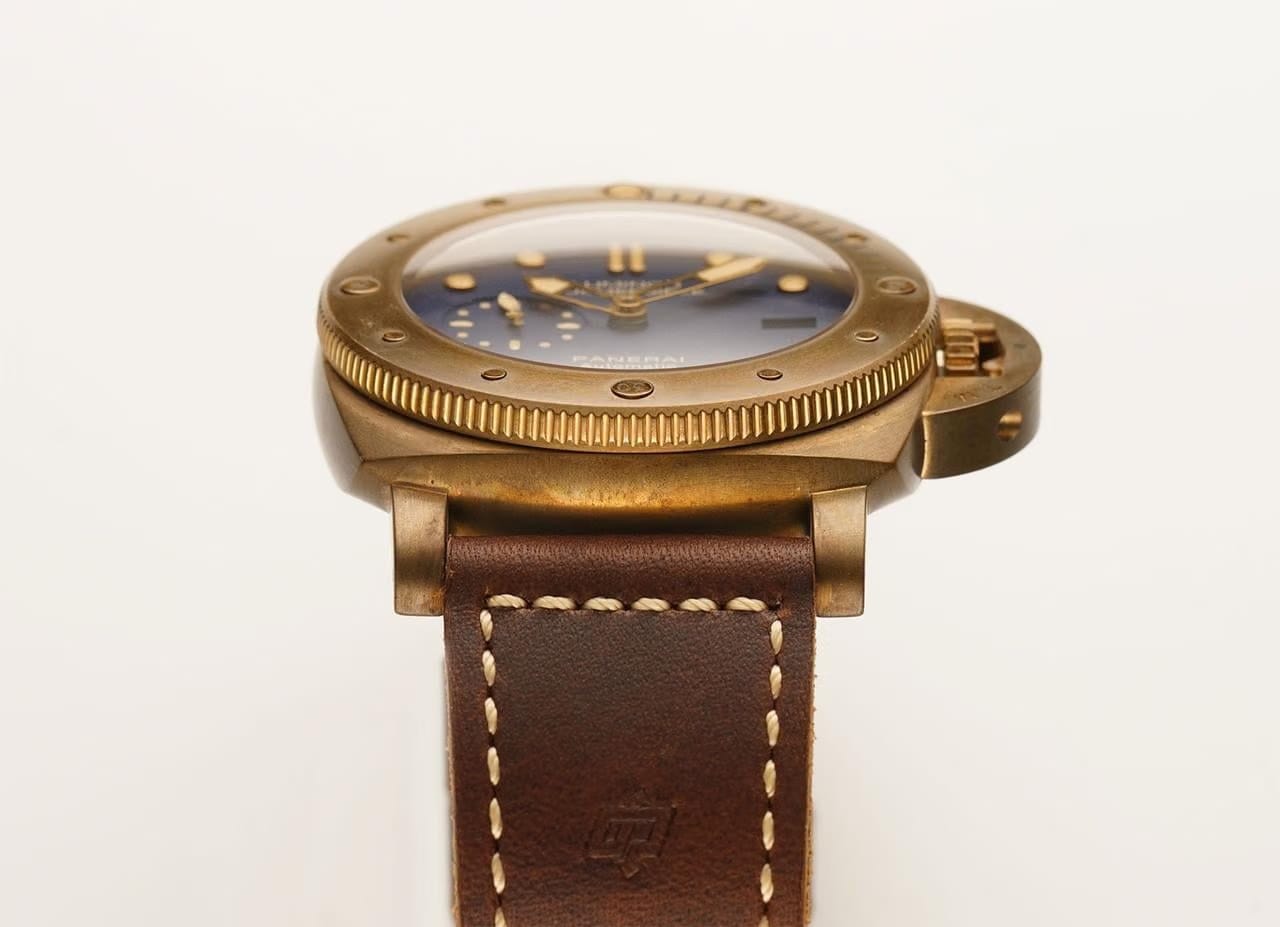 Panerai Officine Submersible 47mm 1950 Bronzo Blue Dial Number One Of 1000 LTD ED NOS
