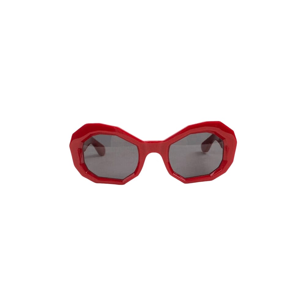 Amiri Honeycomb Sunglasses Red