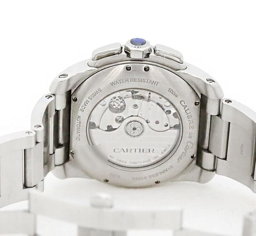 Cartier Calibre de Cartier Chrono Steel 42 MM W7100045