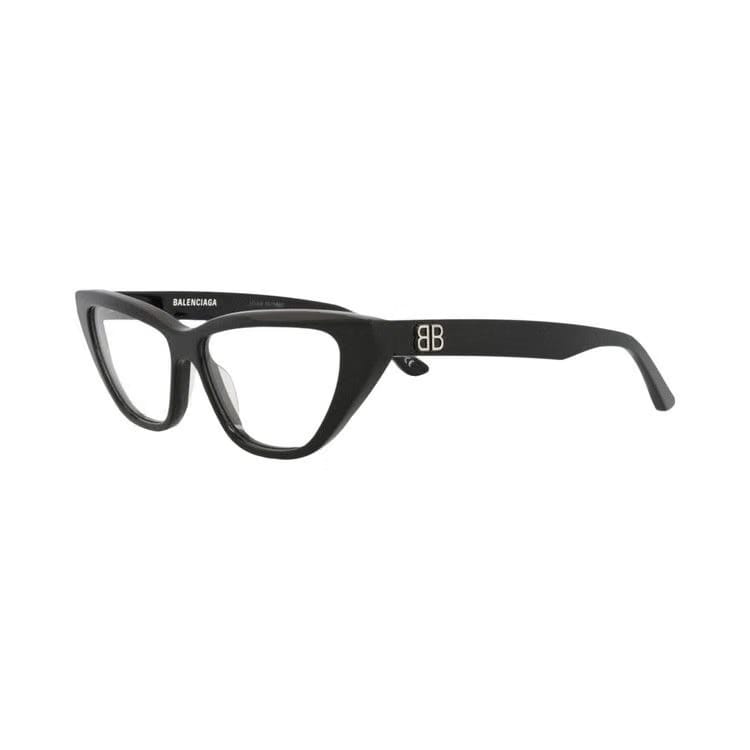 Balenciaga Cat Eye-Frame Acetate Optical Frames Black Transparent