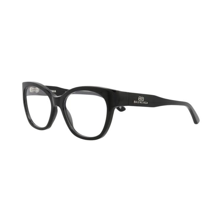 Balenciaga Cat Eye-Frame Acetate Optical Frames Black Transparent