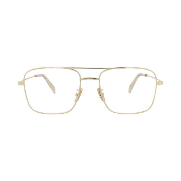 CELINE Aviator Optical Glasses Gold/Transparent