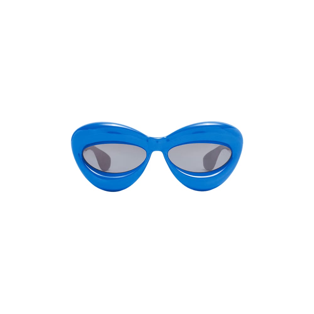 Loewe Inflated Cat Eye Sunglasses In Ink Blue