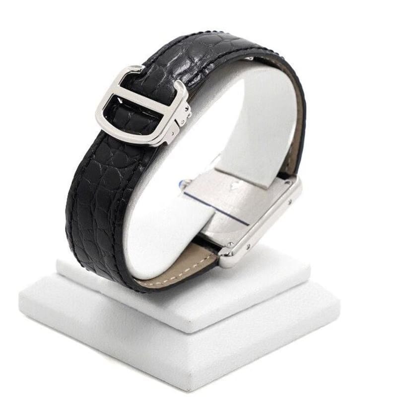 Cartier Tank Solo Small Leather Band Quartz Women's Watch 1018255