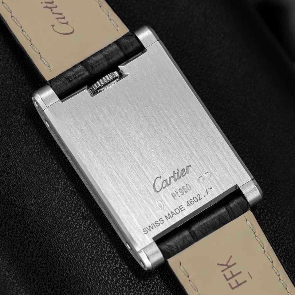 Cartier Tank à Guichets