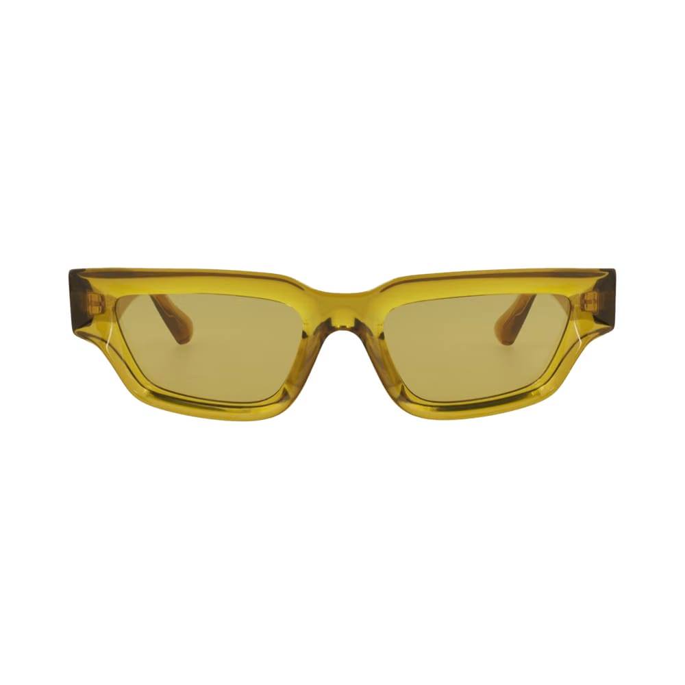 Bottega Veneta Cat Eye Sunglasses Brown/Yellow