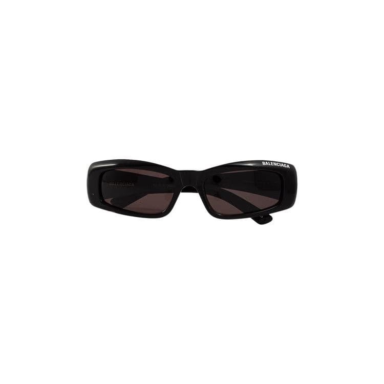 Balenciaga Rectangular Frame Sunglasses Black
