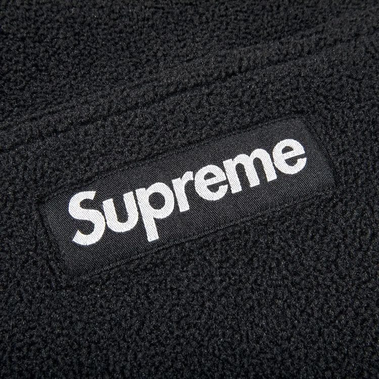 Supreme Polartec Hoodie Black
