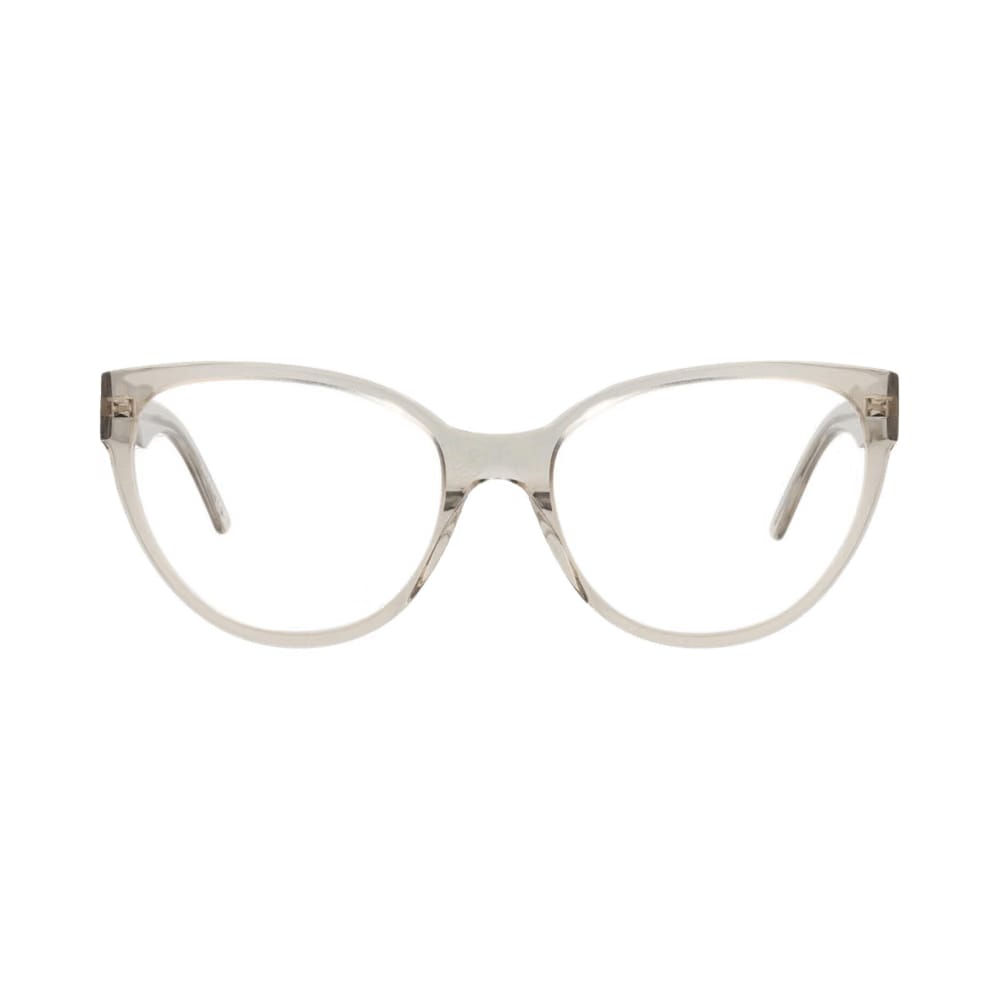 Balenciaga Cat Eye-Frame Acetate Optical Frames Beige Transparent