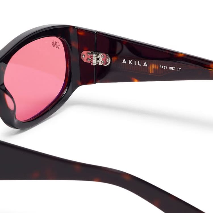 Akila Eazy Sunglasses Dark Tortoise/Rose