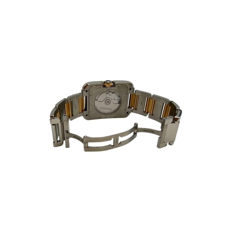 Cartier Tank Anglaise18 K Pink Gold Combi Watch XL 3507