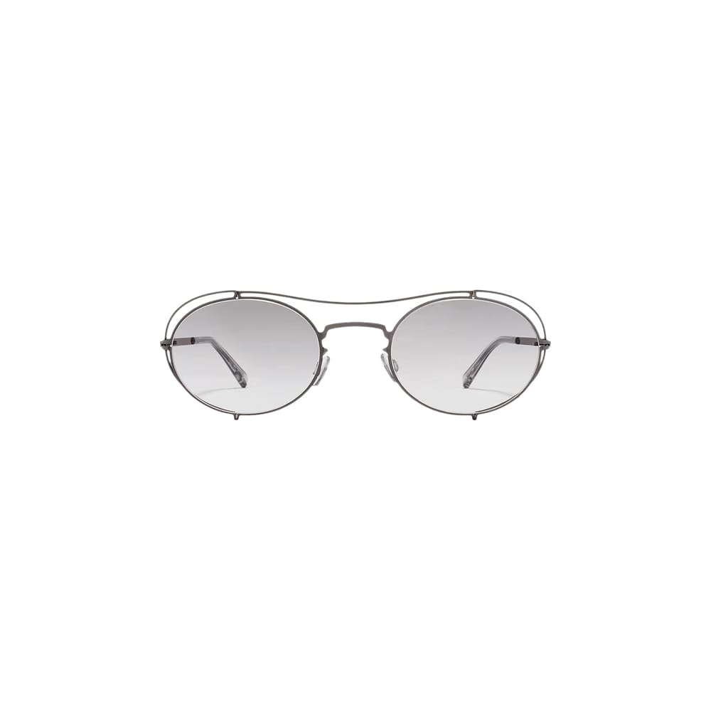 Mykita x Maison Margiela Oval Sunglasses Shiny Graphite