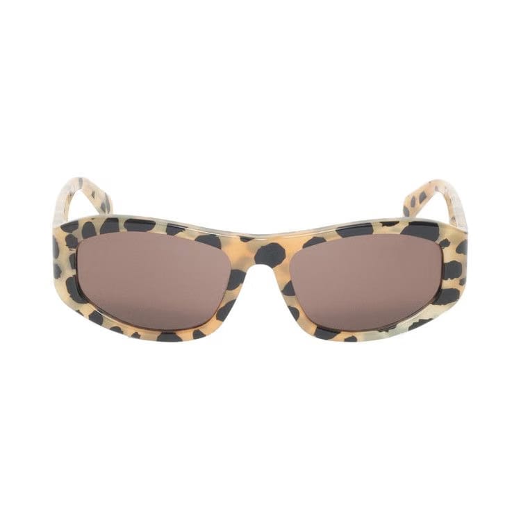 Stussy Landon Sunglasses Cheetah/Dark Brown Lens