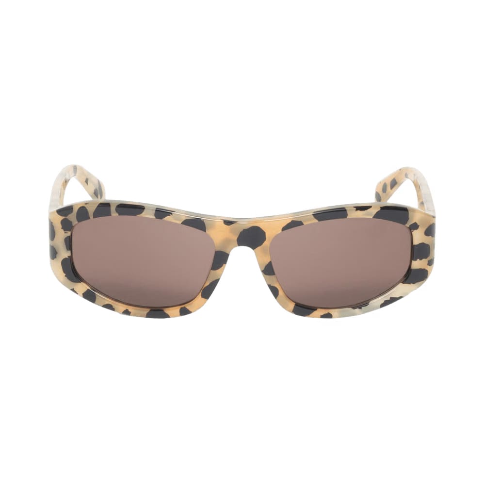 Stussy Landon Sunglasses Cheetah/Dark Brown Lens