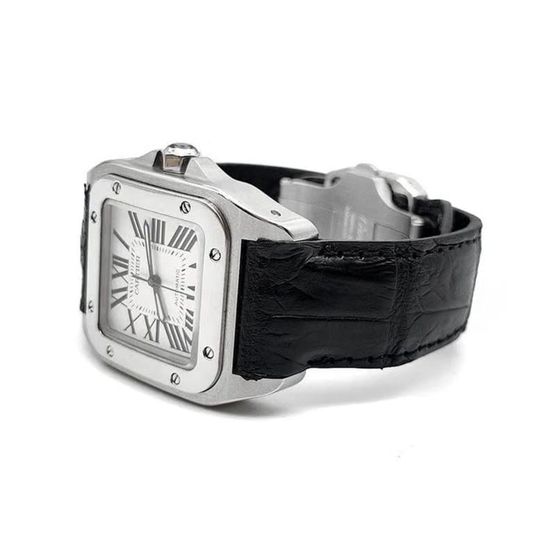 Cartier Santos 100 Steel Watch (Medium) L759496