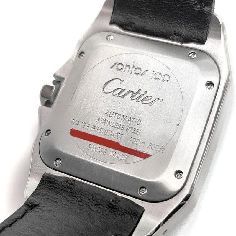 Cartier Santos 100 Steel Watch (Medium) L759496