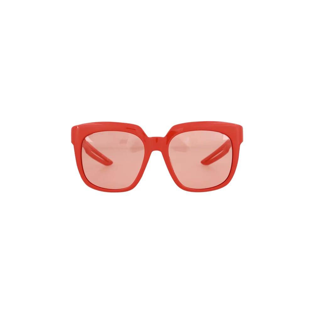 Balenciaga Round Frame Sunglasses Red