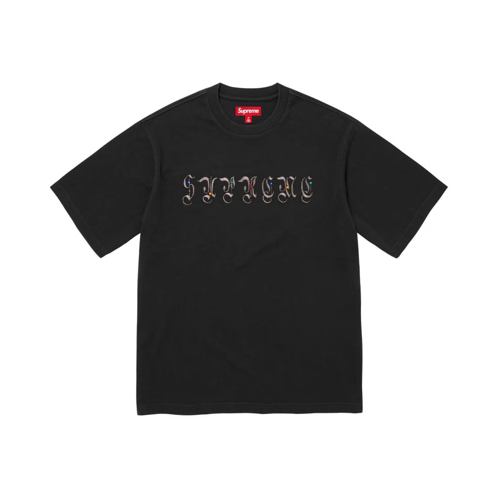 Supreme Aoi Gems Short-Sleeve Top Black