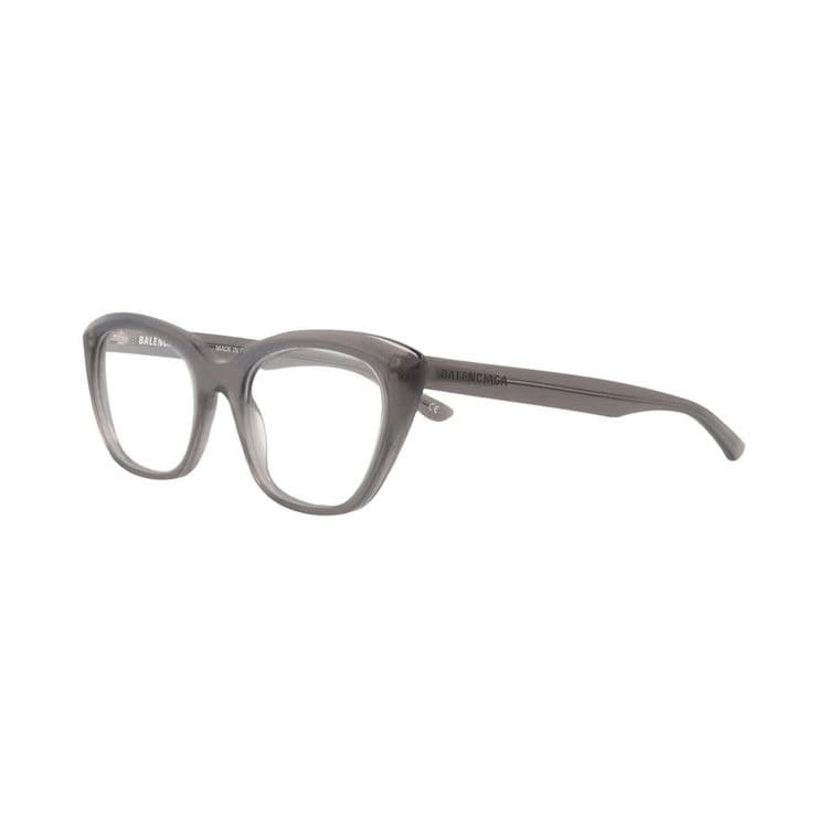 Balenciaga Cat Eye-Frame Acetate Optical Frames Grey Transparent
