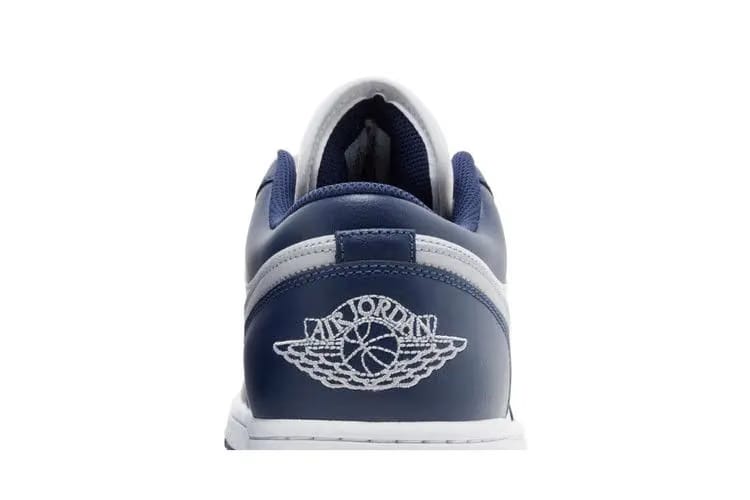 Air Jordan 1 Low Wolf Grey Midnight Navy