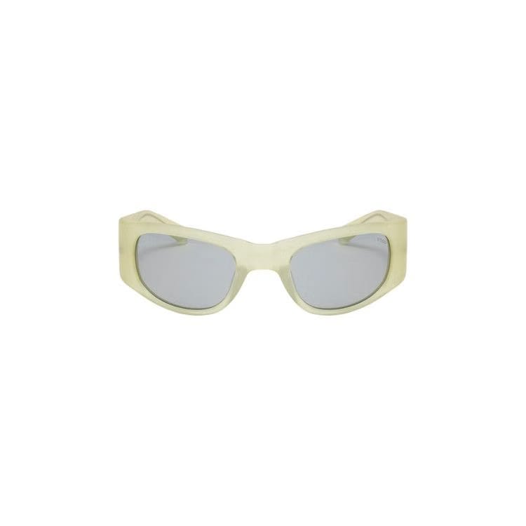 Stussy Rene Sunglasses Matte Yellow/Light Grey