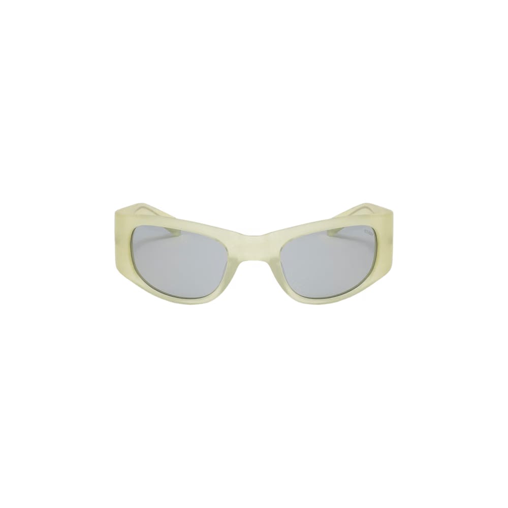 Stussy Rene Sunglasses Matte Yellow/Light Grey