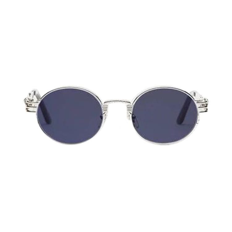 Jean Paul Gaultier Lunette Double Ressort Sunglasses Silver
