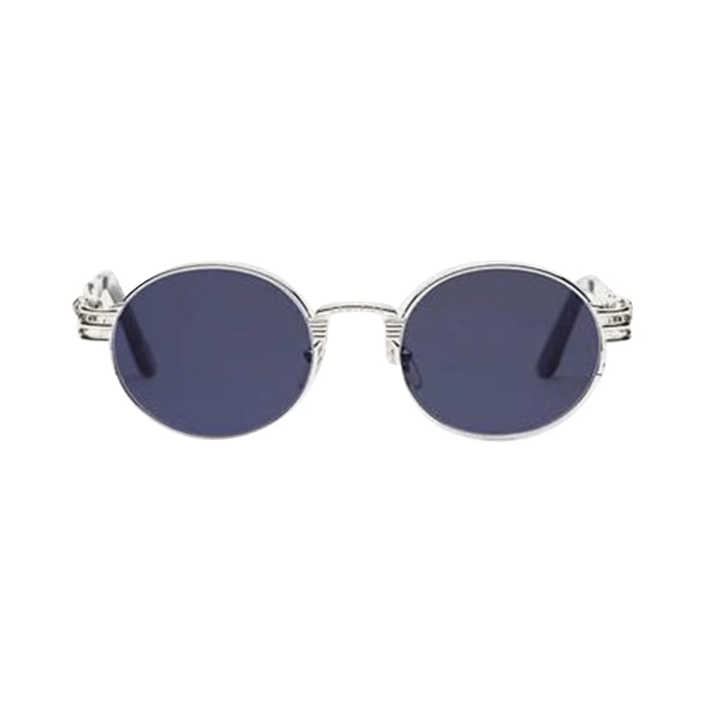 Jean Paul Gaultier Lunette Double Ressort Sunglasses Silver