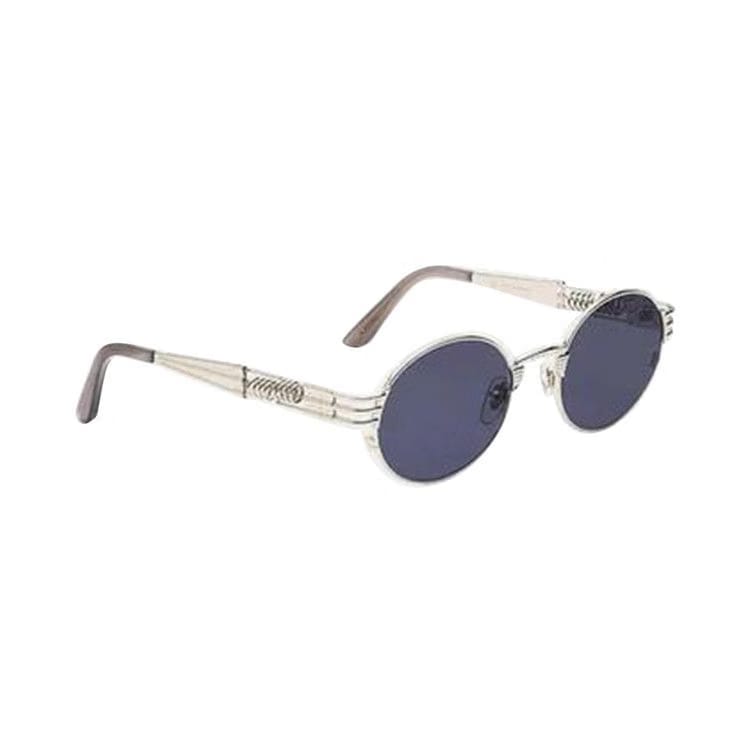 Jean Paul Gaultier Lunette Double Ressort Sunglasses Silver
