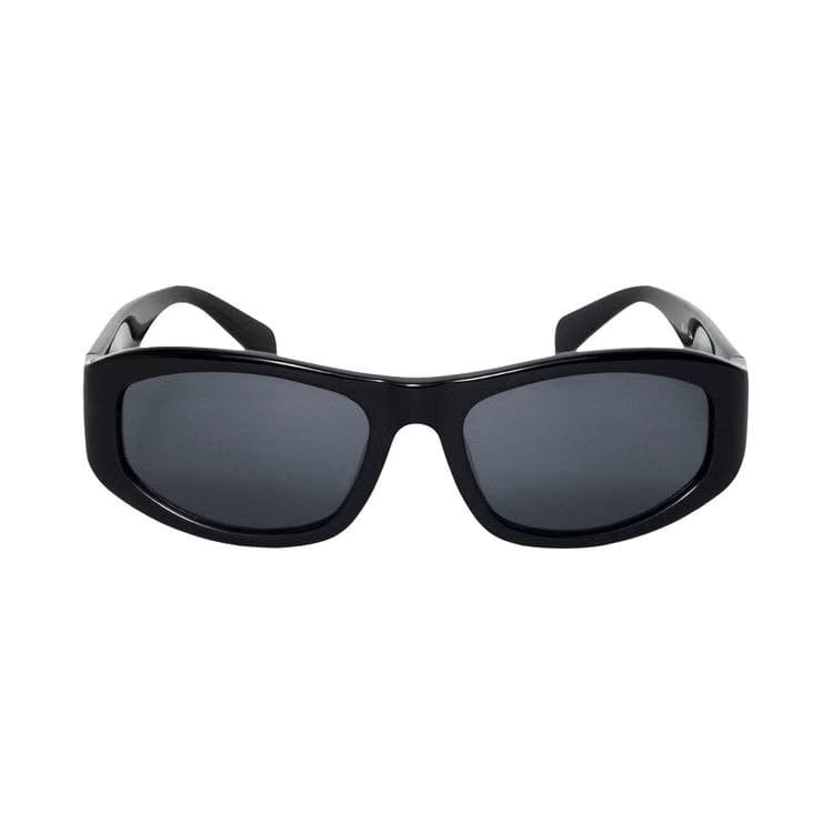 Stussy Landon Sunglasses Black/Black Lens
