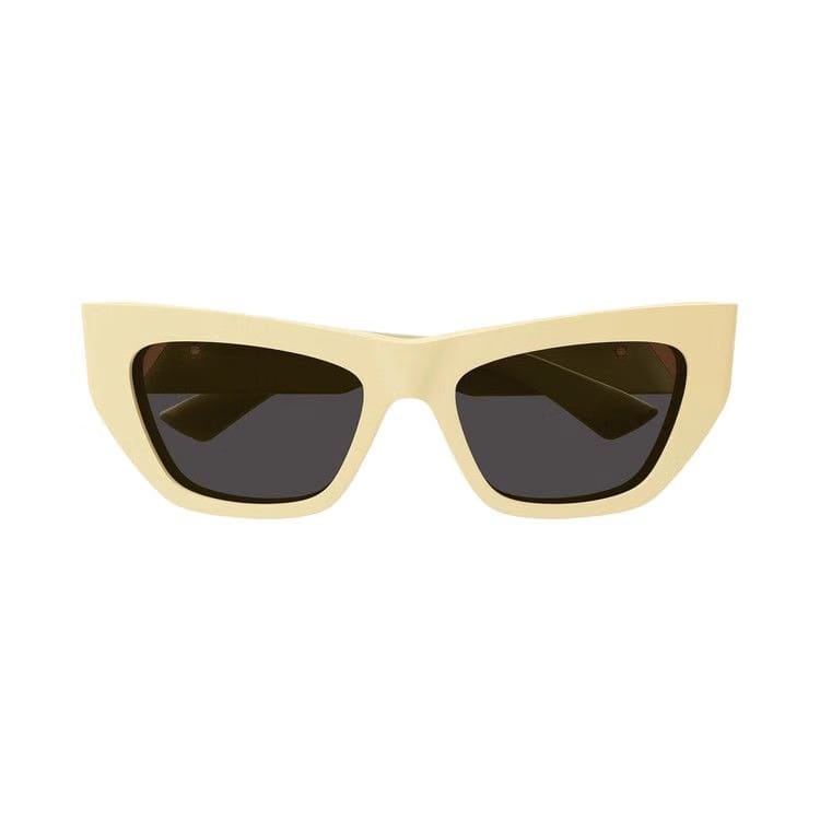 Bottega Veneta Cat Eye Glasses Yellow/Grey
