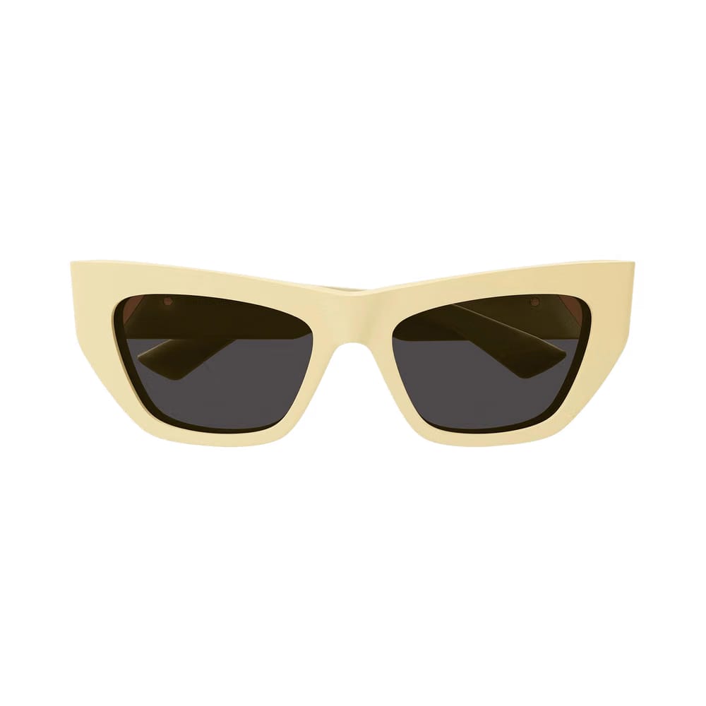 Bottega Veneta Cat Eye Glasses Yellow/Grey