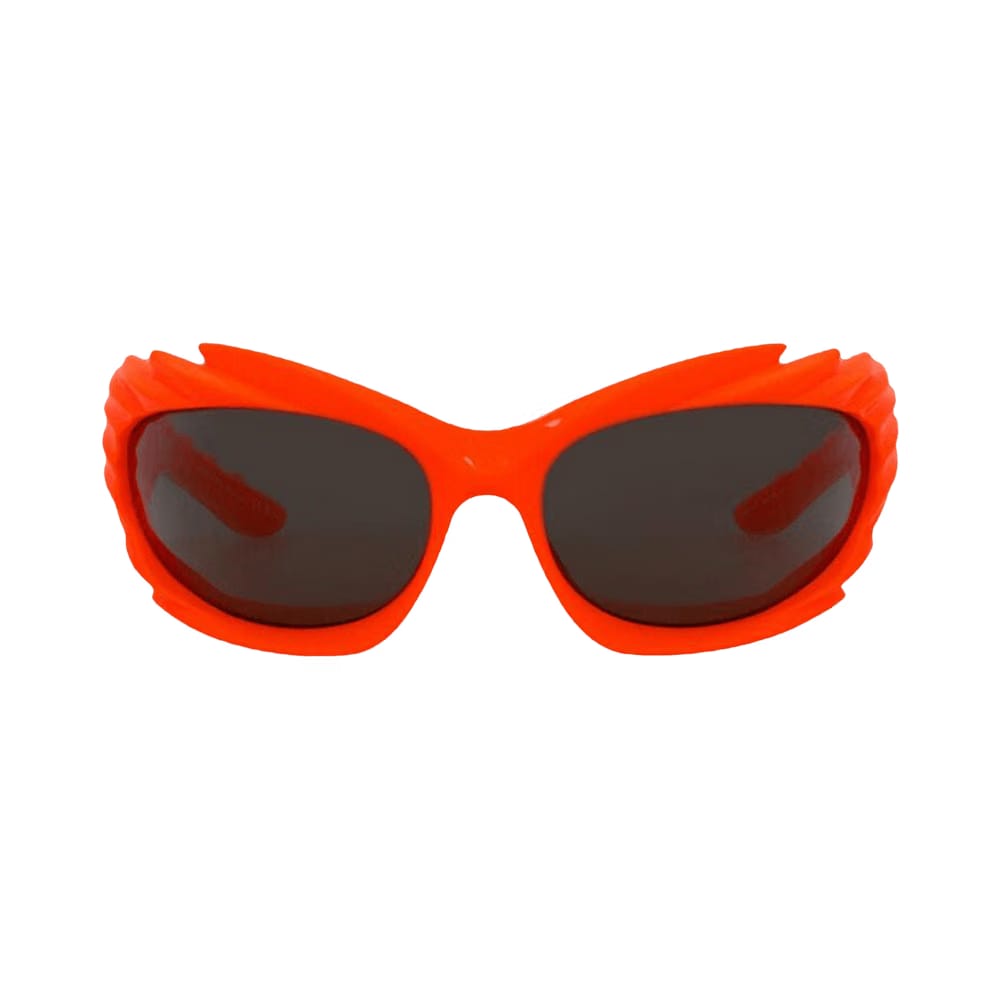 Balenciaga Wrap Around Sunglasses Orange/Grey