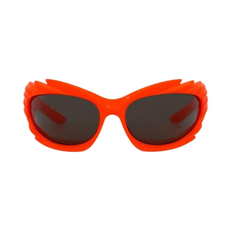 Balenciaga Wrap Around Sunglasses Orange/Grey