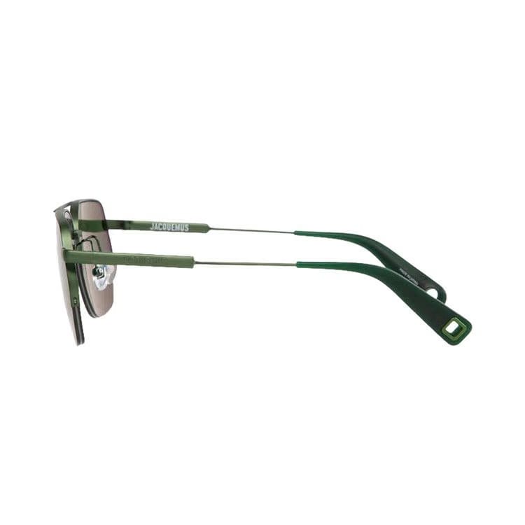 Jacquemus Aviator Sunglasses Green