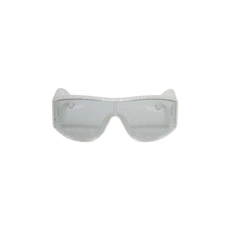 Fendi Lab Shield Sunglasses Crystal/Smoke Mirror