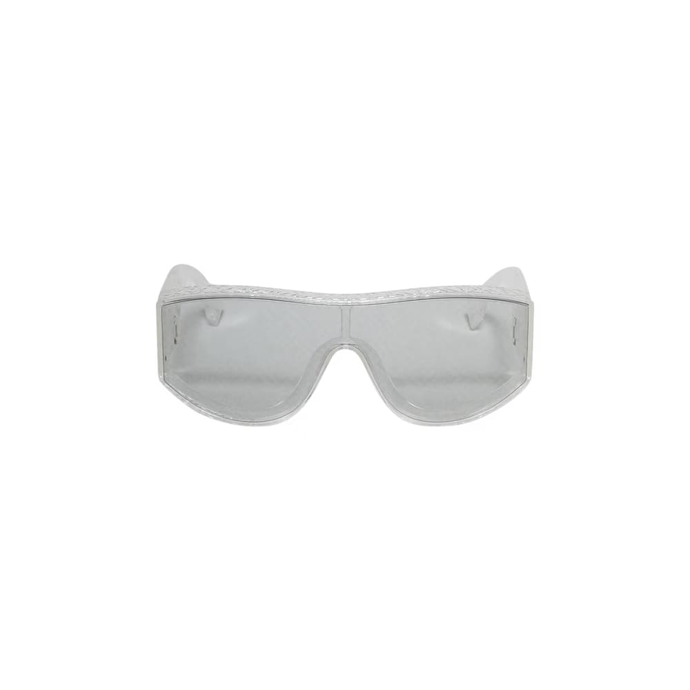 Fendi Lab Shield Sunglasses Crystal/Smoke Mirror