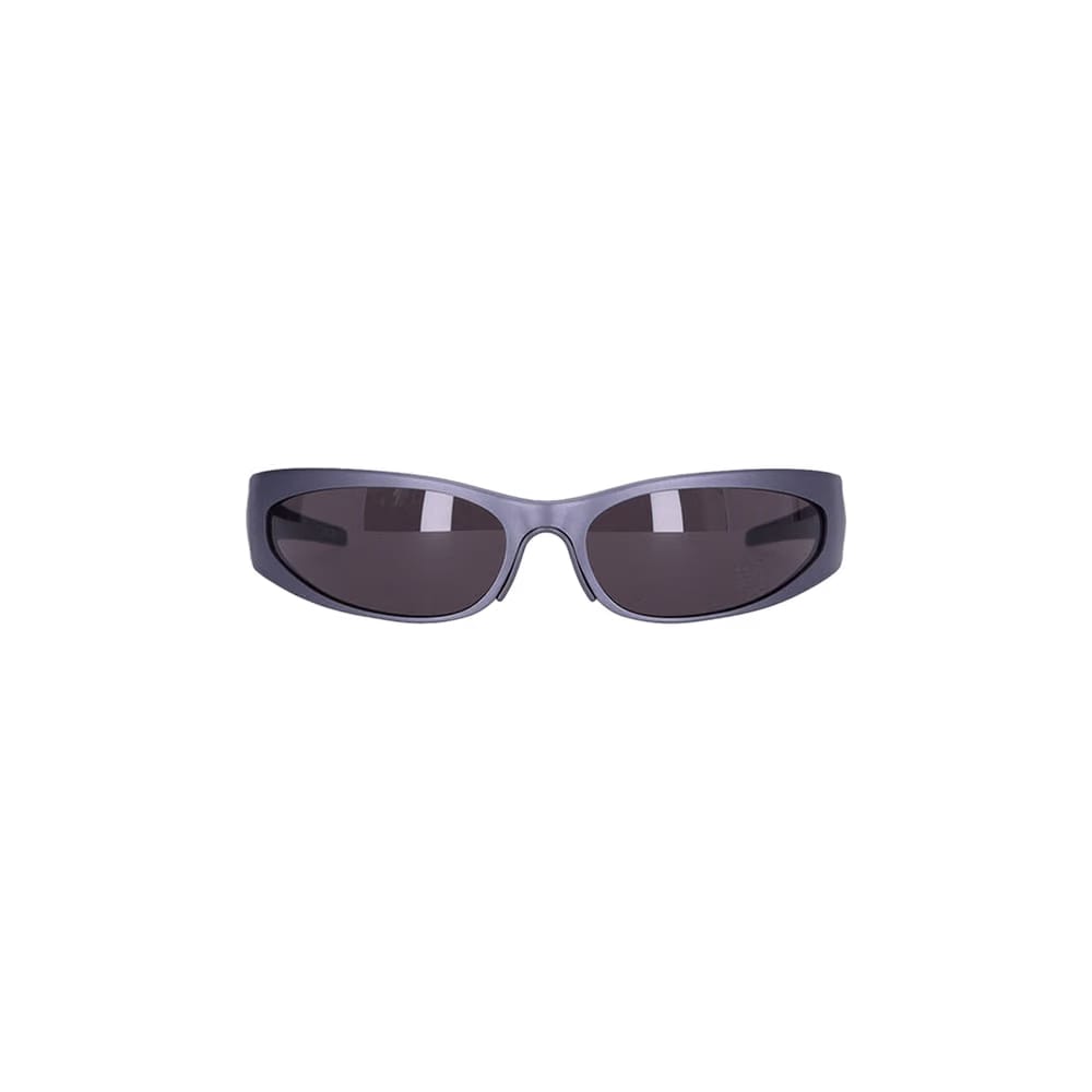 Balenciaga Reverse Xpander 2.0 Rectangle Sunglasses Dark Grey