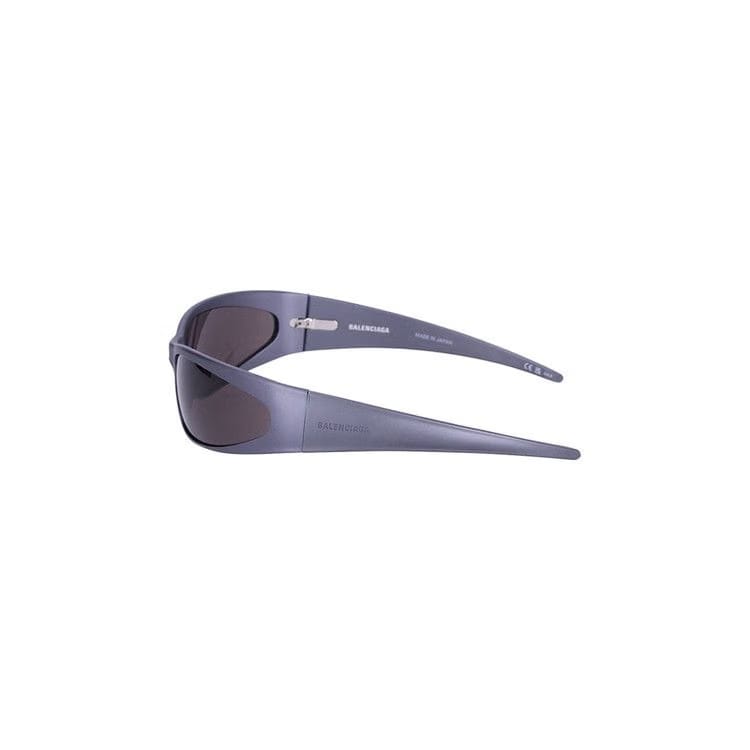 Balenciaga Reverse Xpander 2.0 Rectangle Sunglasses Dark Grey