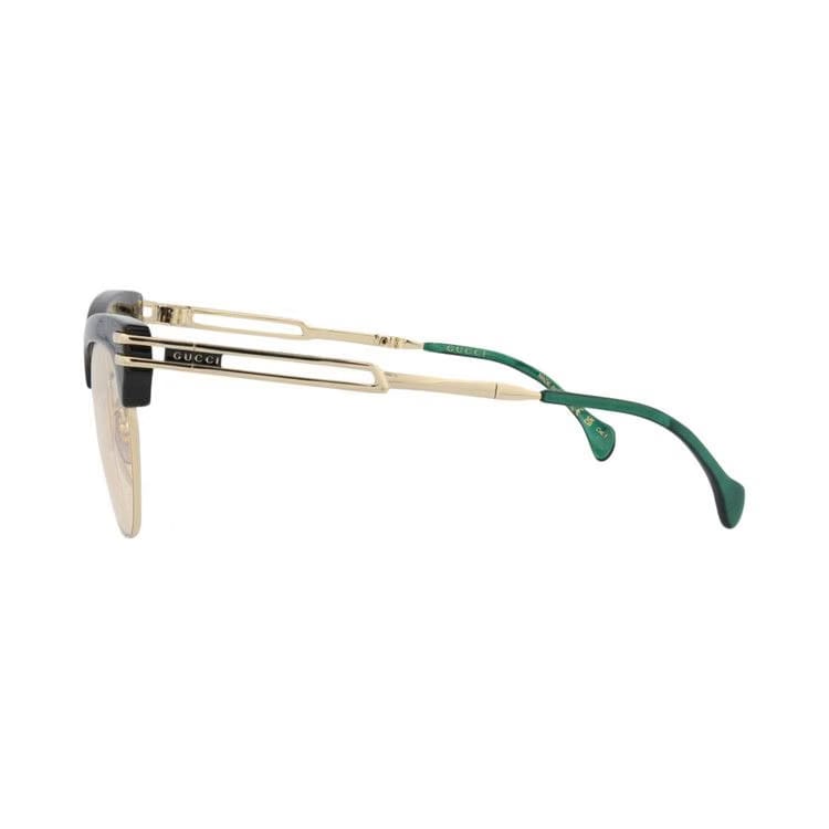 Gucci Cat Eye Injection Sunglasses Black/Gold/Yellow