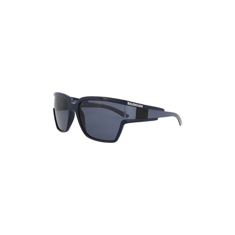 Balenciaga Square Frame Injection Sunglasses Blue