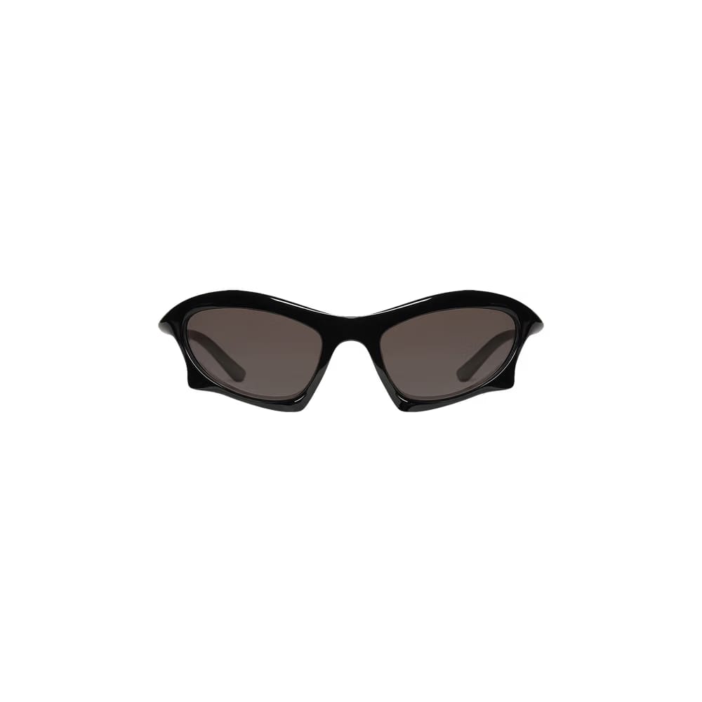 Balenciaga Bat Rectangle Sunglasses Black/Grey