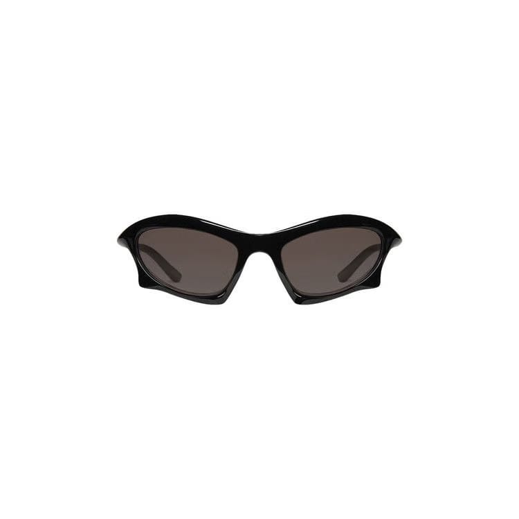Balenciaga Bat Rectangle Sunglasses Black/Grey