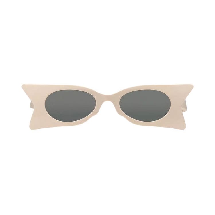 Gucci Cat Eye Sunglasses Ivory/Grey